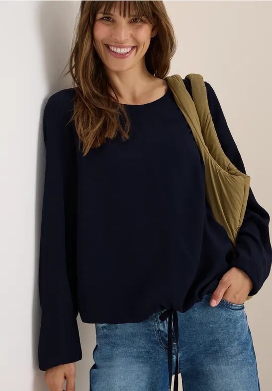 Bluse mit Tunnelzug