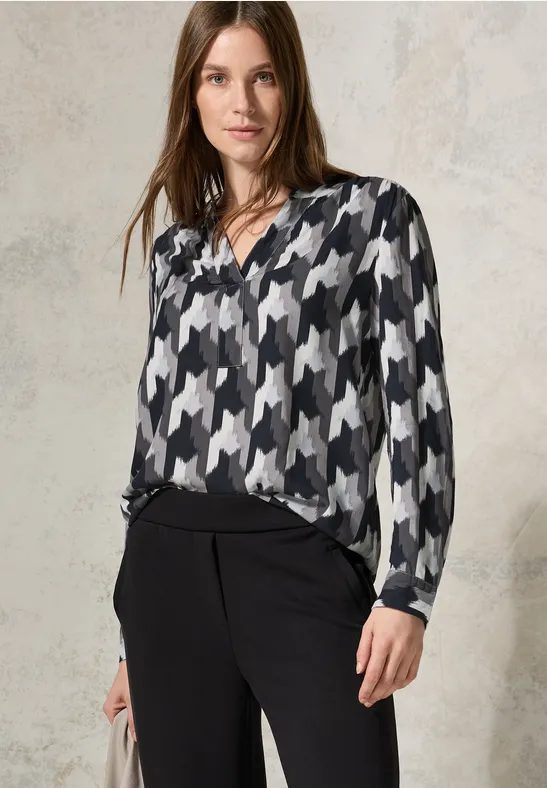 Bedruckte Bluse