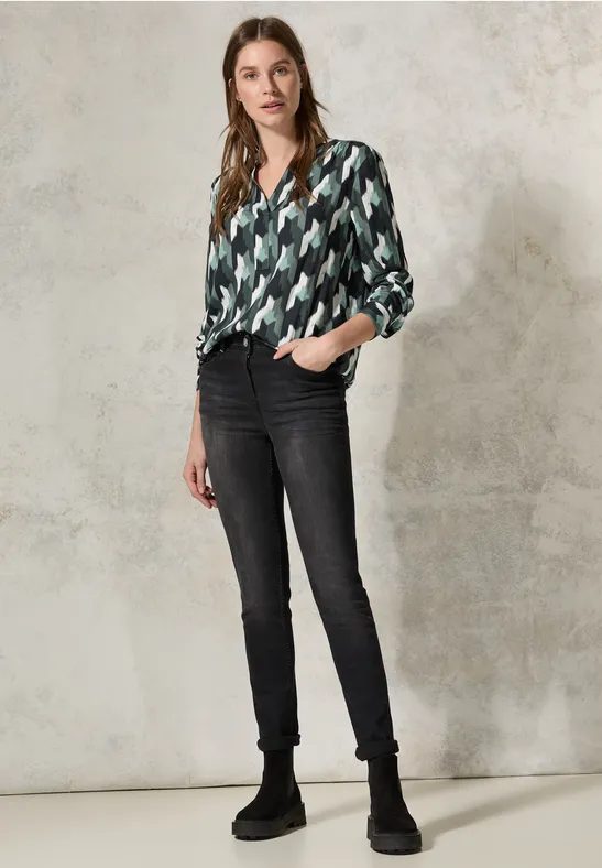 Bedruckte Bluse