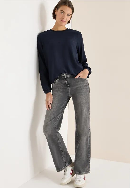 Bluse mit Smock