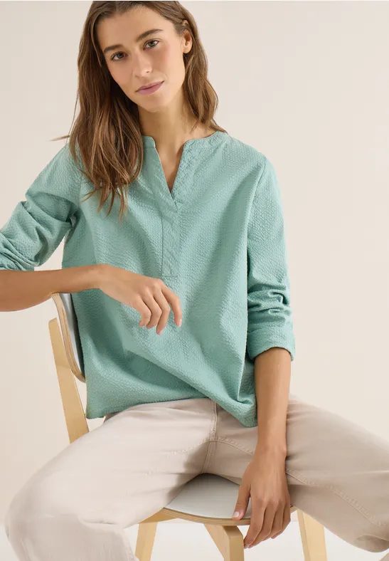 Seersucker Bluse