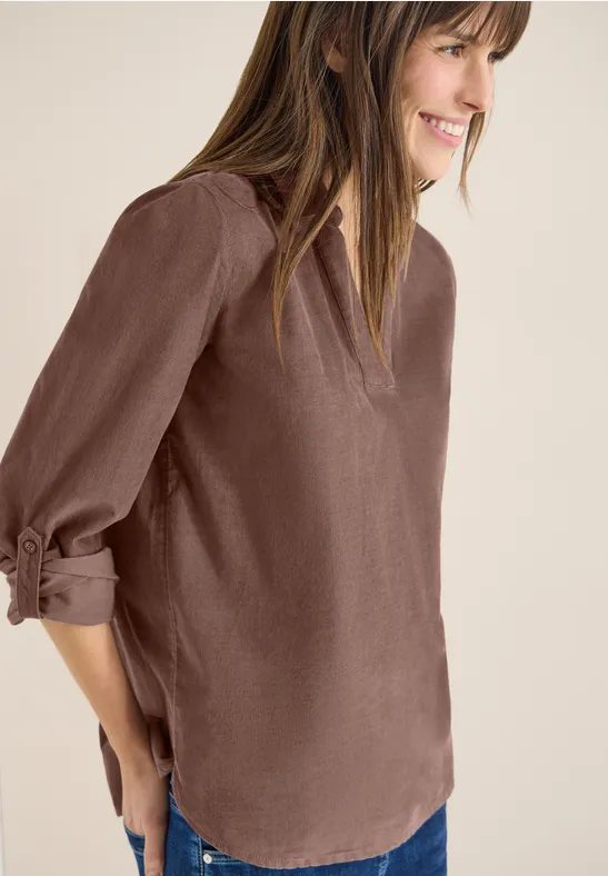 Bluse mit Turn