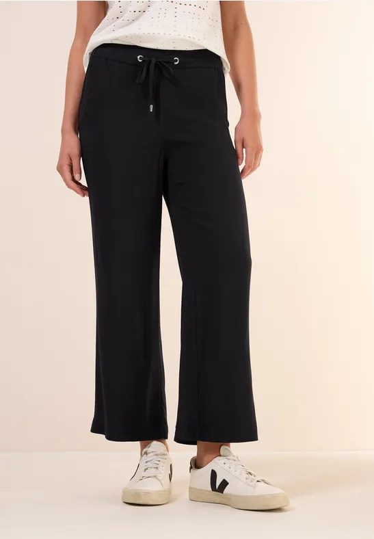 7/8 Straight Leg Viskose Hose