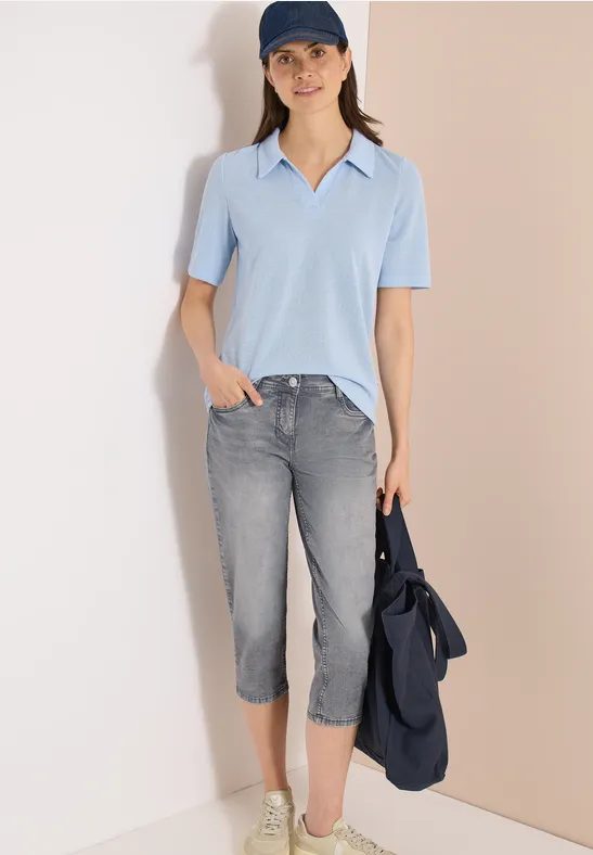 3/4 Slim Leg Jeans im Casual Fit