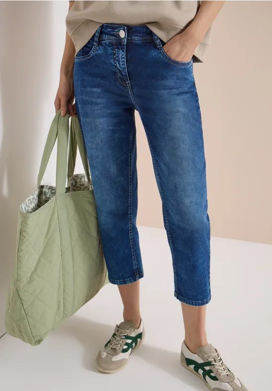 3/4 Slim Leg Jeans im Casual Fit