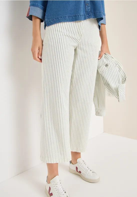 High Waist Wide Leg Jeans im Loose Fit