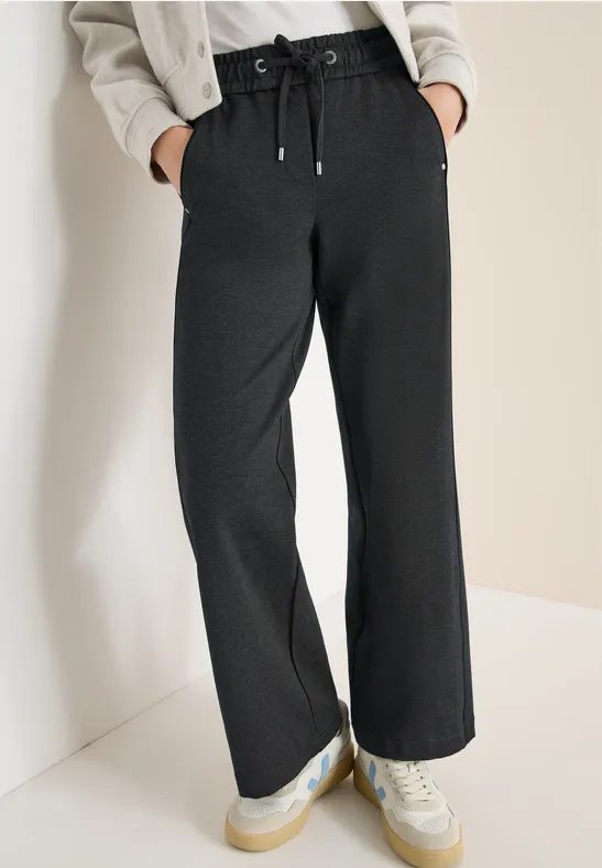 Wide Leg Hose mit Tape