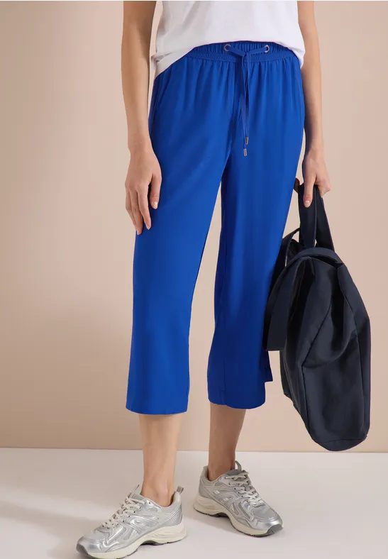 3/4 Wide Leg Hose im Loose Fit