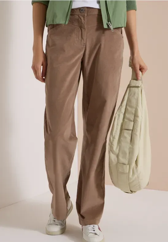 High Waist Wide Leg Hose im Loose Fit