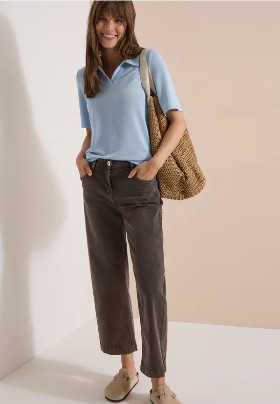 7/8 High Waist Jeans im Loose Fit