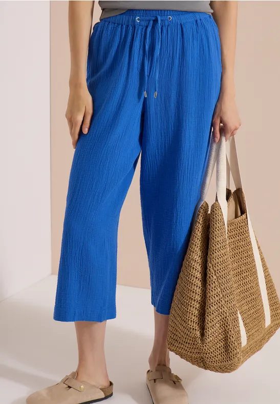 3/4 Wide Leg Hose in Musselin