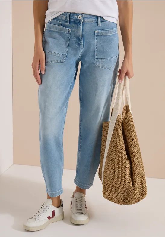 Cecil Loose-fit-Jeans 