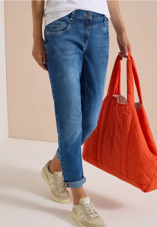 Slim Leg Jeans mit Turn
