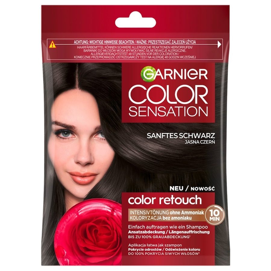 Garnier Color Sensation Intensivtönung Haartönung 1 ct Schwarz Damen