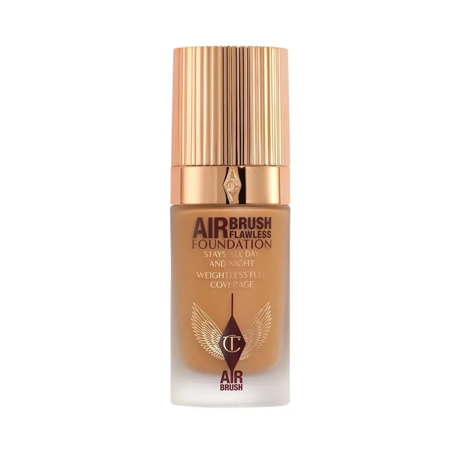 CHARLOTTE TILBURY - Airbrush Flawless Foundation – Leichte Foundation mit voller Deckkraft,  Warm