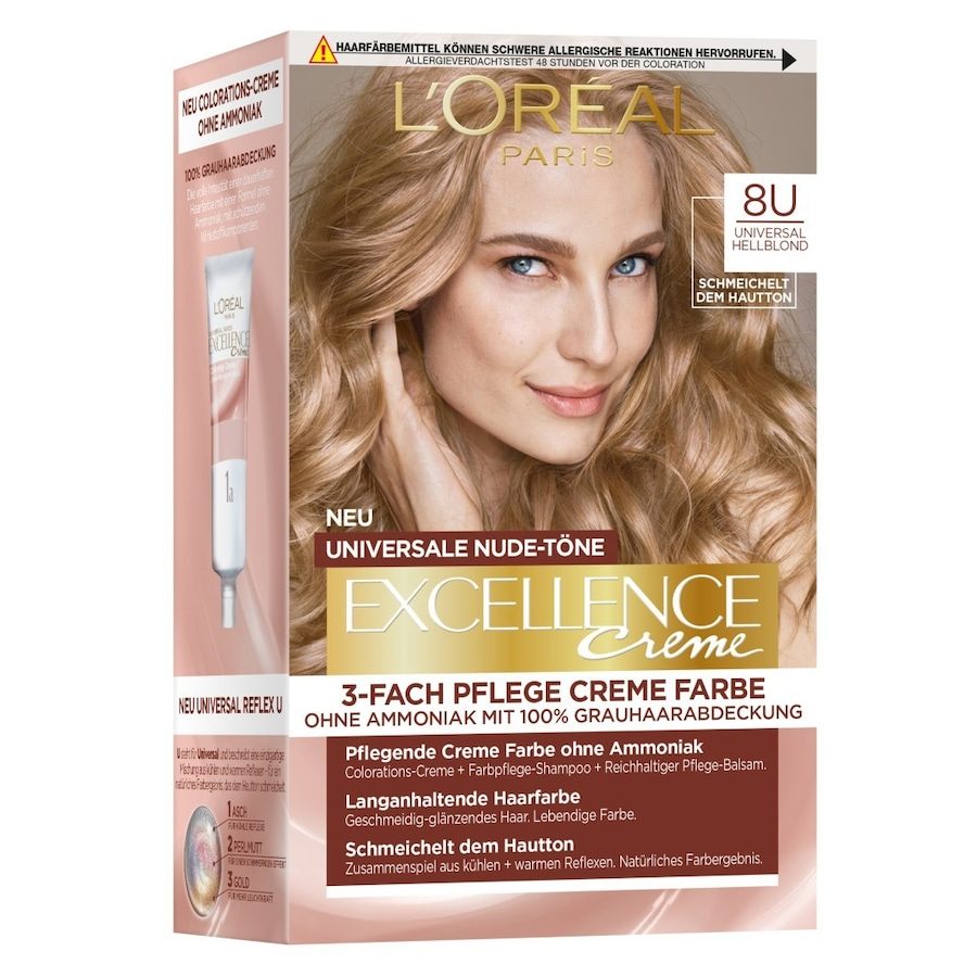 L?Oréal Paris Excellence Creme Universale Nude-Töne Coloration 1 ct Braun