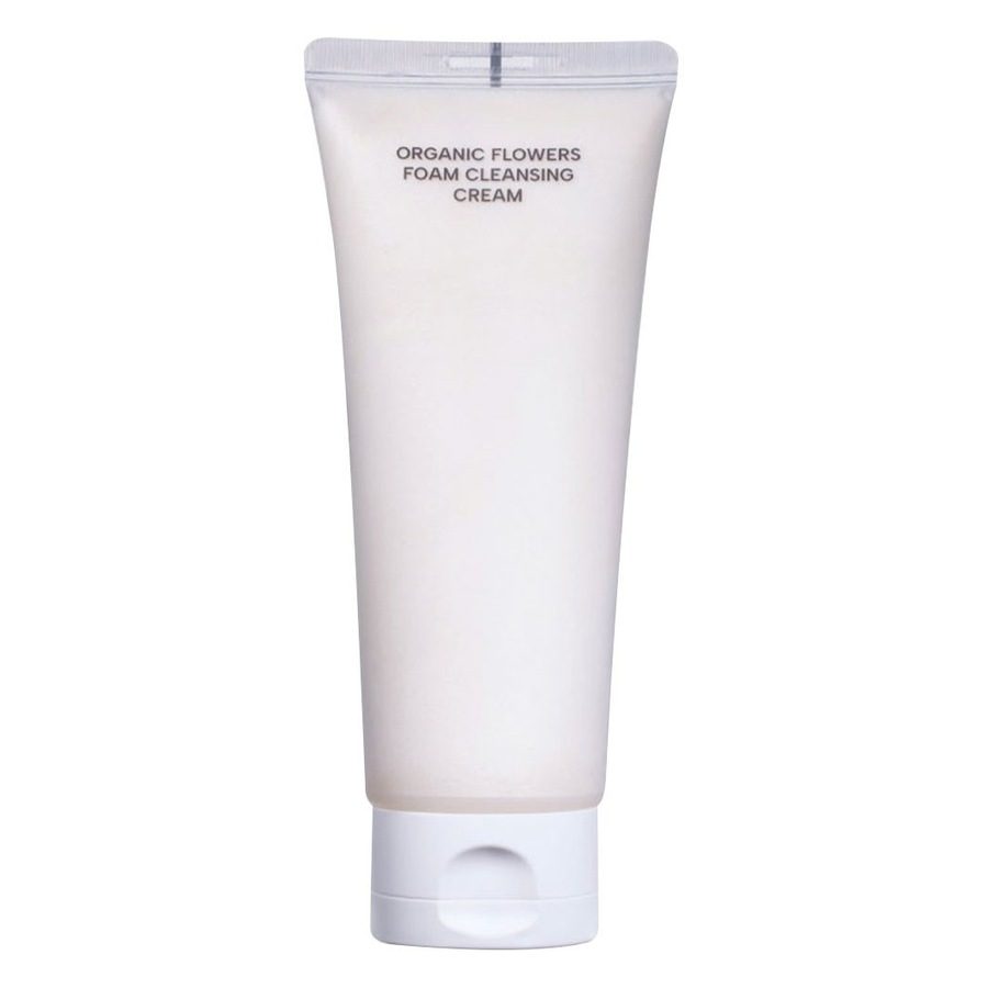 WHAMISA Organic Flowers Foam Cleansing Cream Reinigungscreme 200 ml
