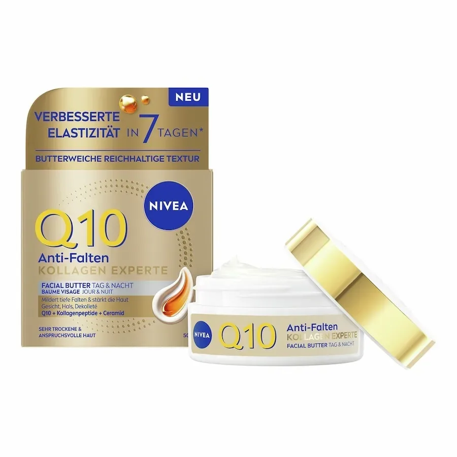 NIVEA Q10 Facial Butter Tag und Nacht Gesichtscreme 50 ml
