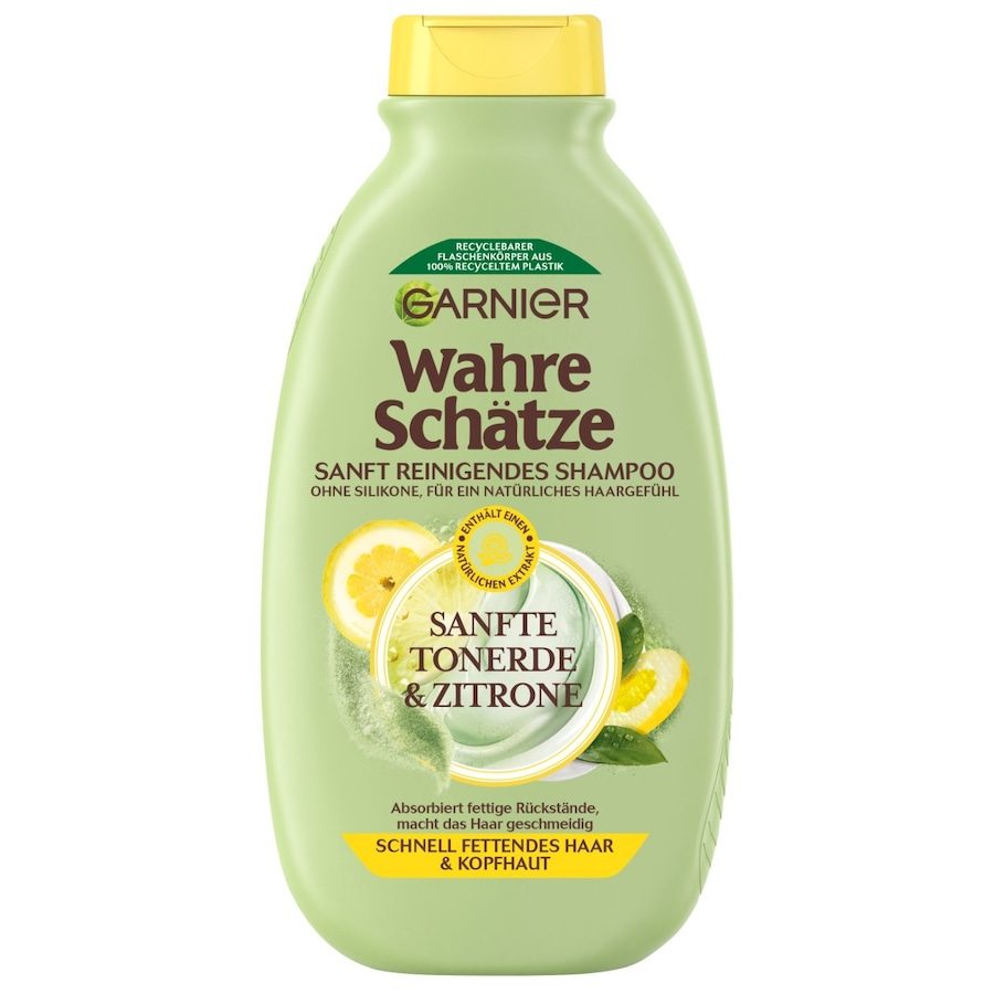 Garnier Wahre Schätze Garnier Wahre Schätze Sanft Reinigendes Shampoo Tonerde & Zitrone haarshampoo 300.0 ml