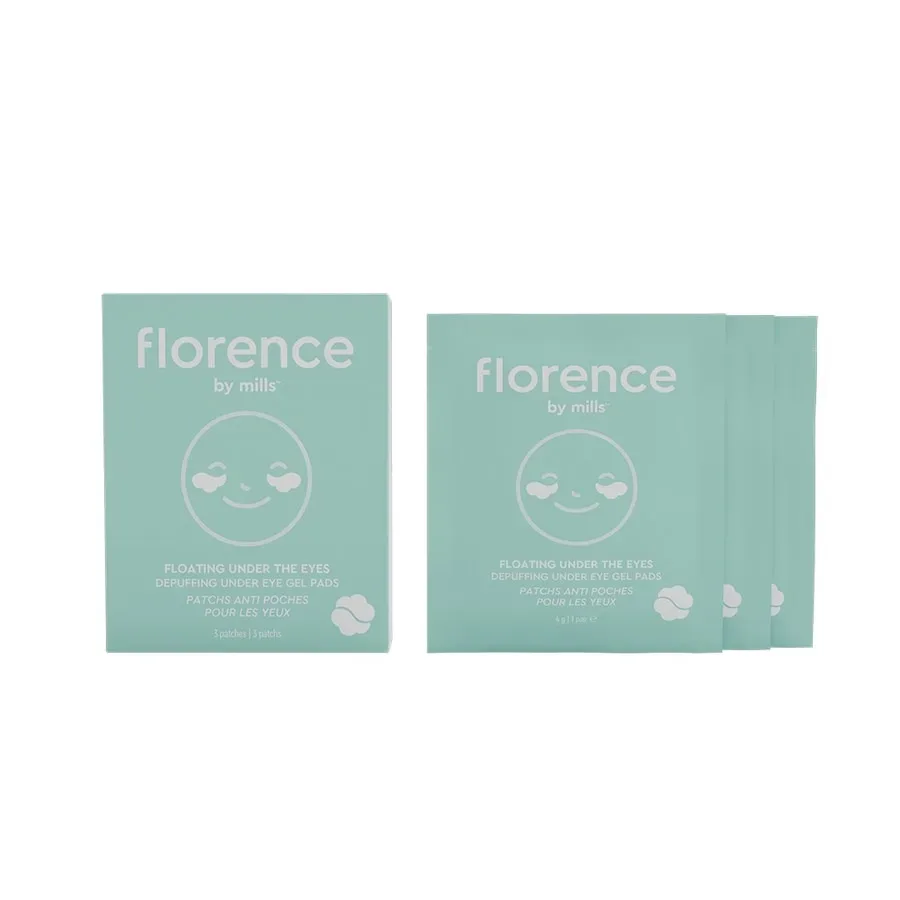 Florence By Mills Under The Eyes Floating Gel Pads Augenmasken & -pads 6 ct