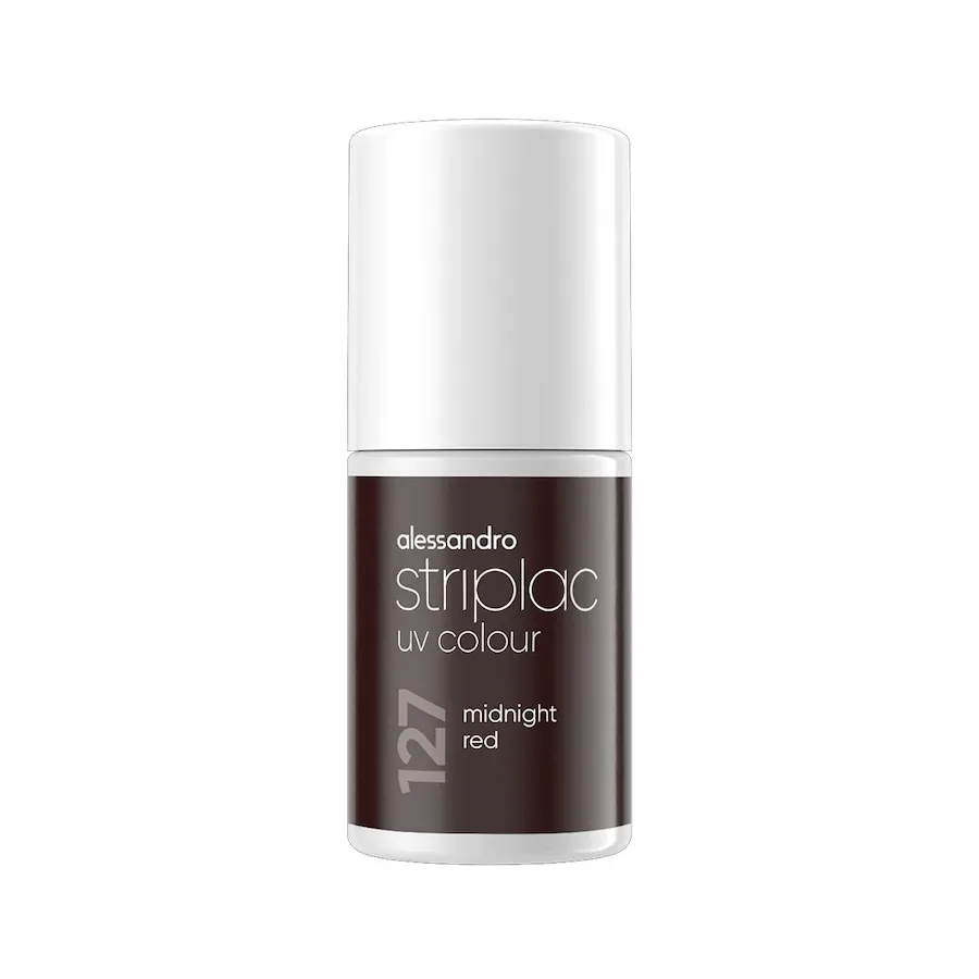 Alessandro - Striplac UV Colour Midnight Red, 6.5 ml