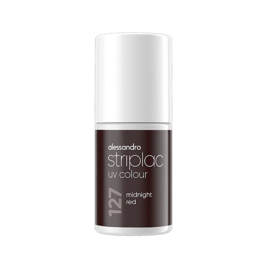 Alessandro - Striplac UV Colour Midnight Red, 6.5 ml