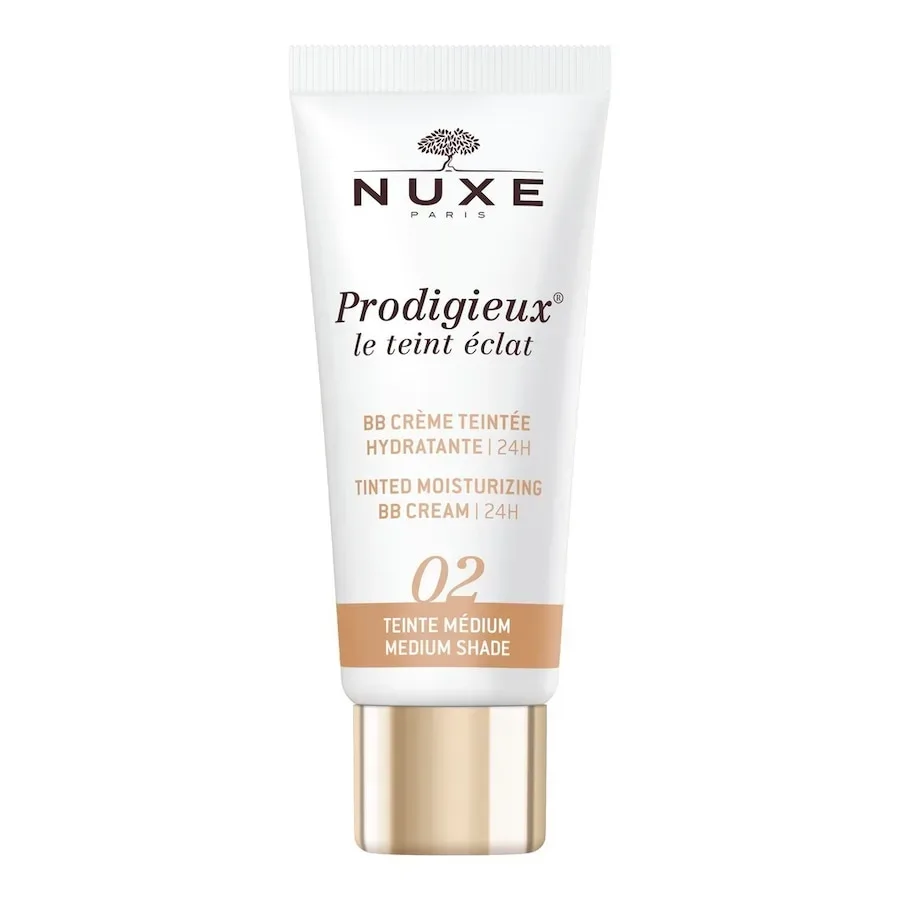 Nuxe - BB-Creme, Prodigieux® Le Teint Éclat strahlender Teint Getönte, feuchtigkeitsspendende BB-Creme | 24H, 30 ml, Medium