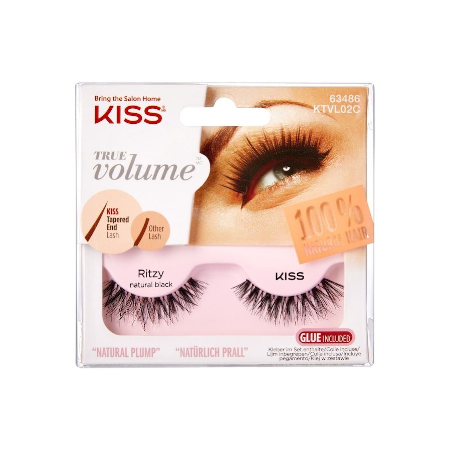 KISS Wimpernband Volumen Künstliche Wimpern 1 ct Ritzy