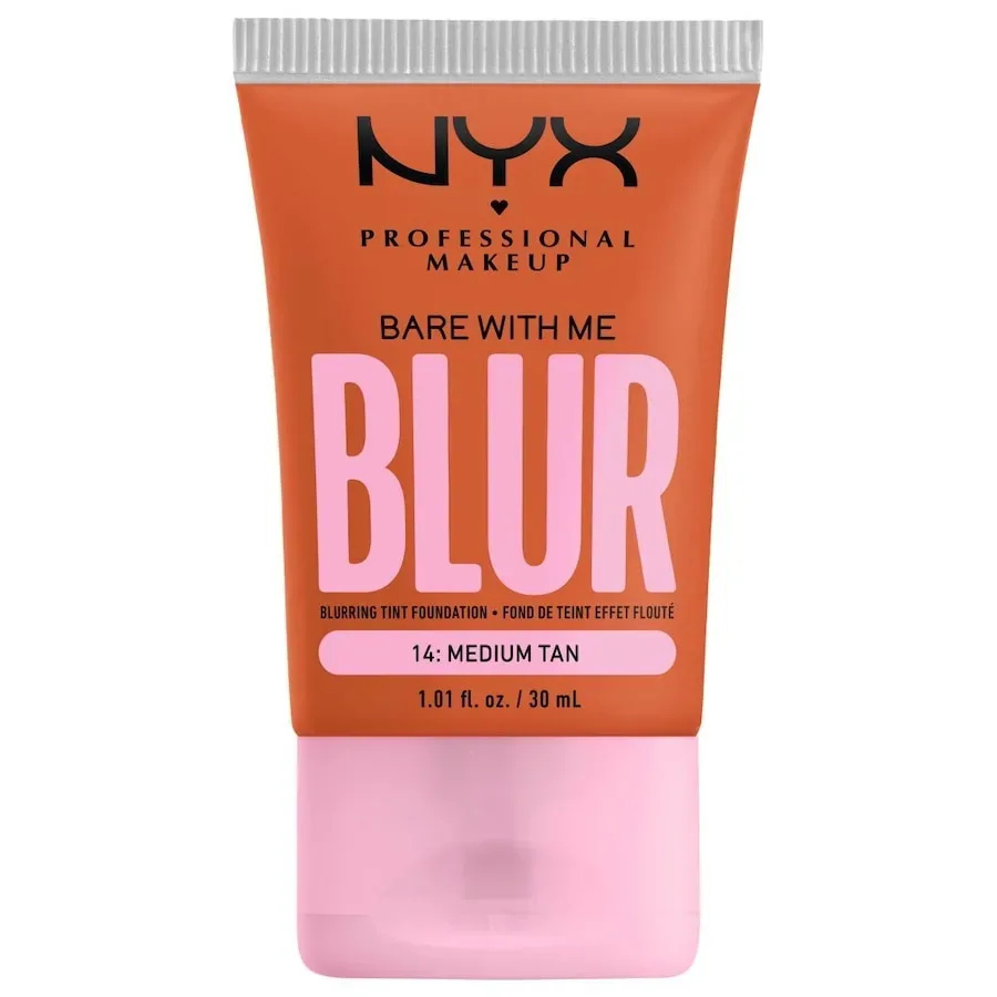 NYX-PROFESSIONAL-MAKEUP - Bare With Me Blur Tint Foundation, Bare With Me Lt Ivory, 30 ml,  Medium Tan