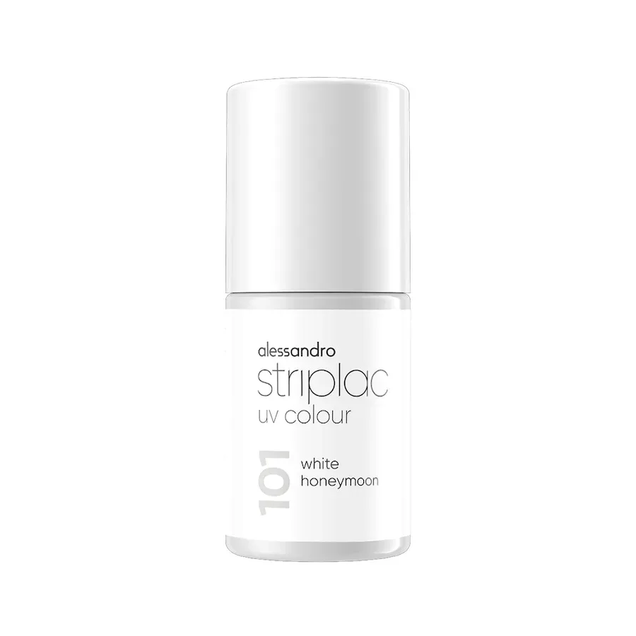 Alessandro - Striplac UV Colour White Honeymoon, 6.5 ml