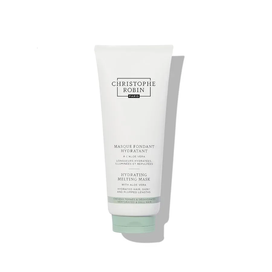 Christophe Robin - Masque Fondant Hydratant à l'Aloe Vera, Hydrating Melting with Aloe Vera, 200 ml