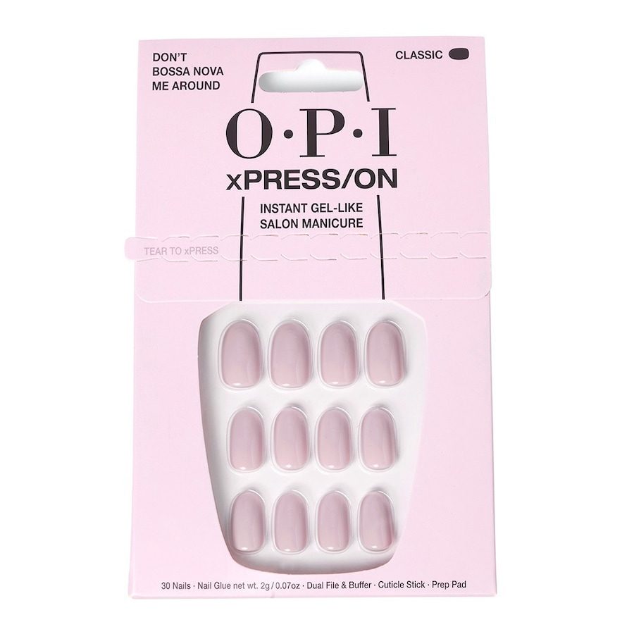 OPI xPRESS/ON Press-On Nägel Nageldesign 1 ct Don't Bossa Nova Me Around