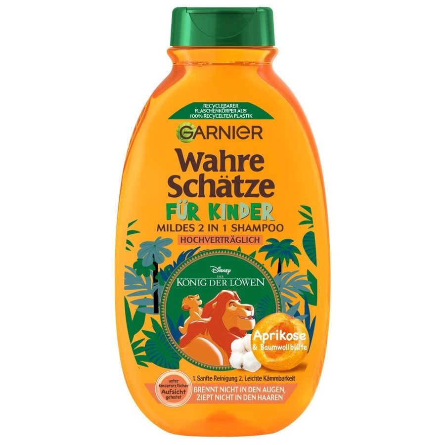 Garnier Wahre Schätze Garnier Wahre Schätze Mildes 2in1 Shampoo Aprikose & Baumwollblüte haarshampoo 250.0 ml