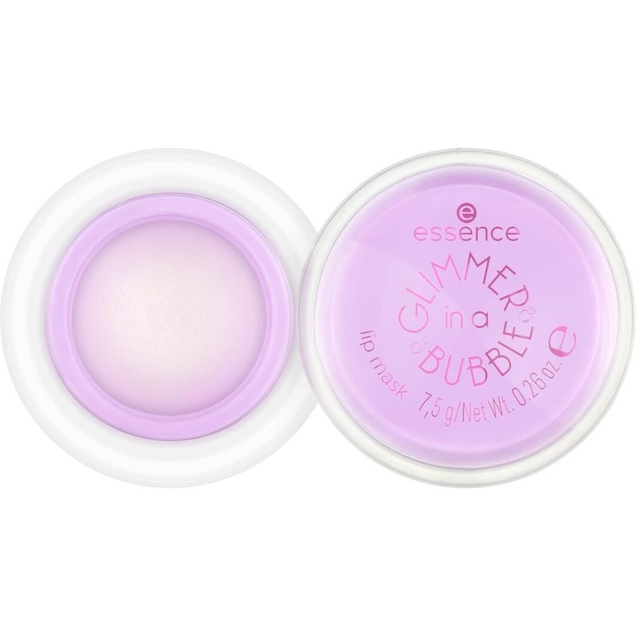 Essence Glimmer in a Bubble Lippenbalsam 7,5 g Weiss