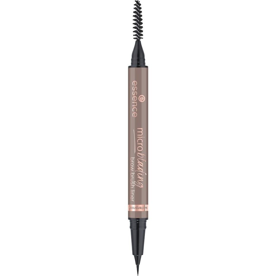 Essence - microblading brow brush liner, 0.6 ml, Light Brown