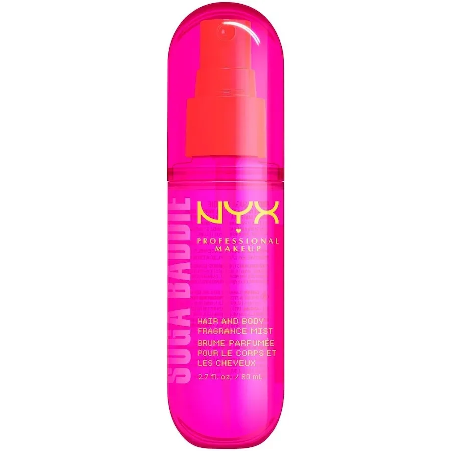 NYX-PROFESSIONAL-MAKEUP - Fat Oil Haar- und Körperspray Suga Baddie, Vanille- & Sahneduft, 80 ml