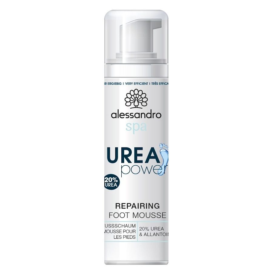 Alessandro - Urea Power Foot Mousse, Alessandro Spa Foot, 125 ml, Hellblau