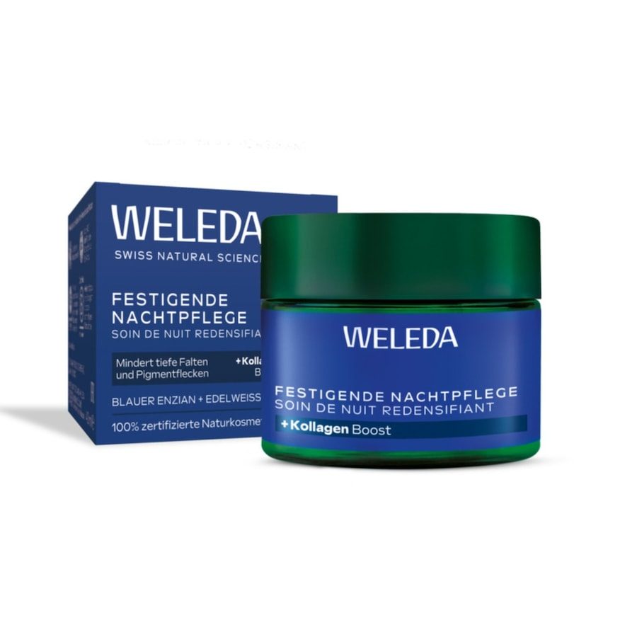 Weleda - Festigende Nachtpflege Blauer Enzian & Edelweiss, 40 ml