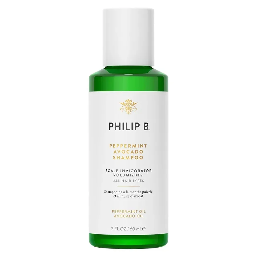 Philip B. Peppermint & Avocado Shampoo 220 ml 60 ml