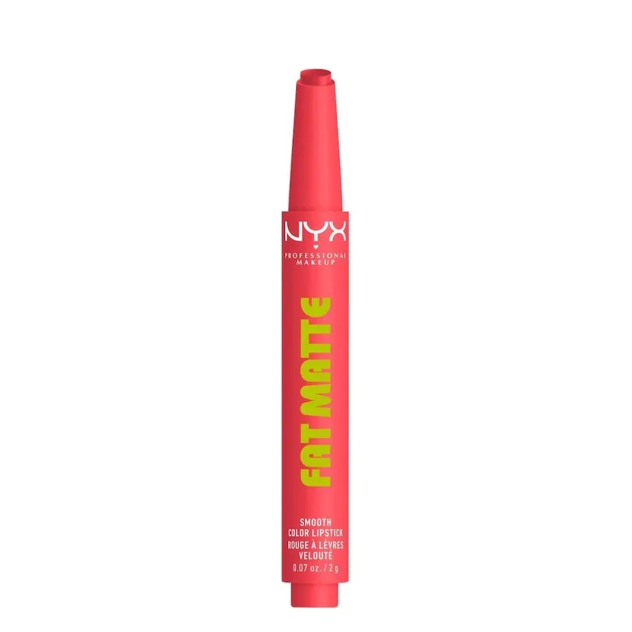 NYX-PROFESSIONAL-MAKEUP - Fat Matte Smooth Lippenstift, 2 g,  Pink Puff