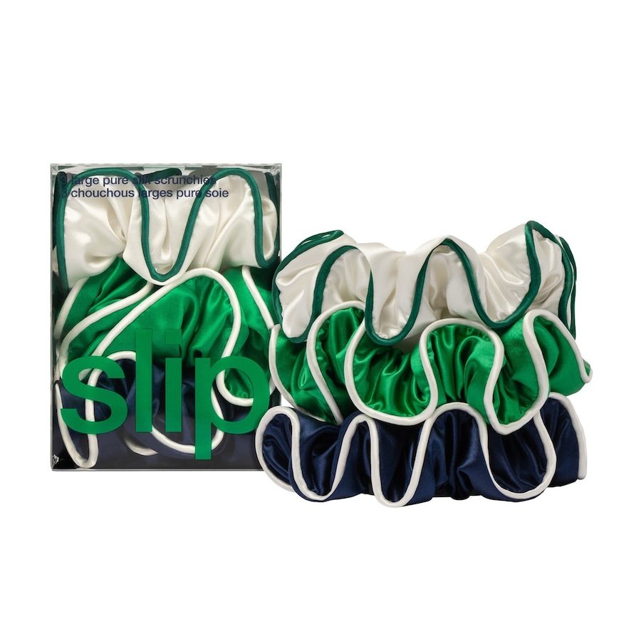 Slip Breite Scrunchies Aus Reiner Seide - Game Day Haargummis 1 ct