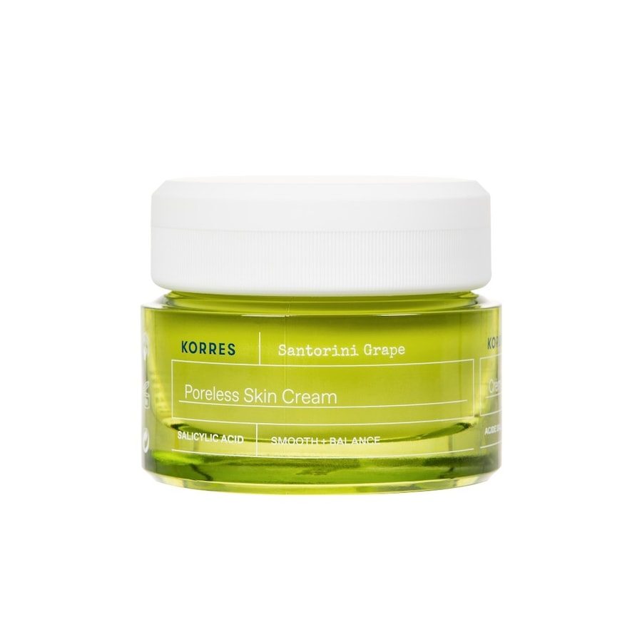 KORRES SANTORINI GRAPE Porenverfeinernde Creme Gesichtscreme 40 ml