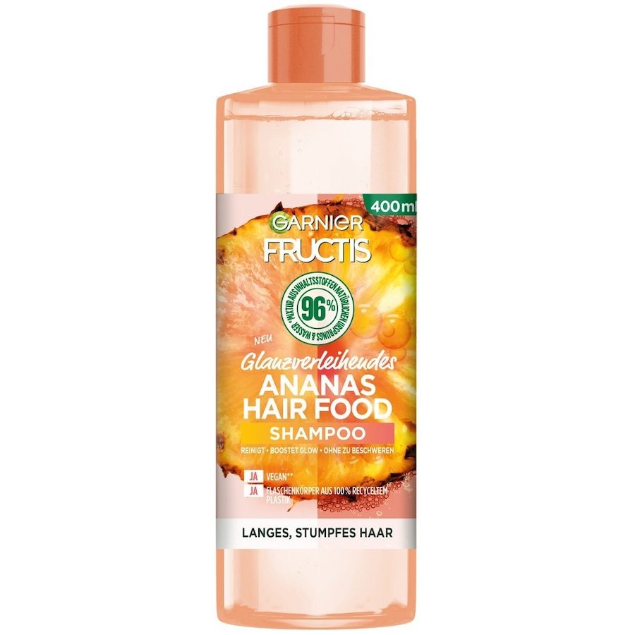 Garnier Fructis Garnier Fructis Glanzverleihendes Ananas Hair Food Shampoo haarshampoo 400.0 ml