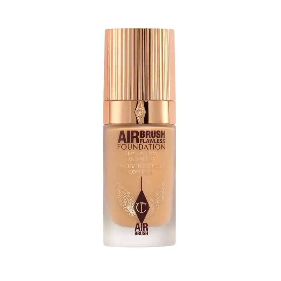 CHARLOTTE TILBURY - Airbrush Flawless Foundation – Leichte Foundation mit voller Deckkraft, 30 ml,  Neutral