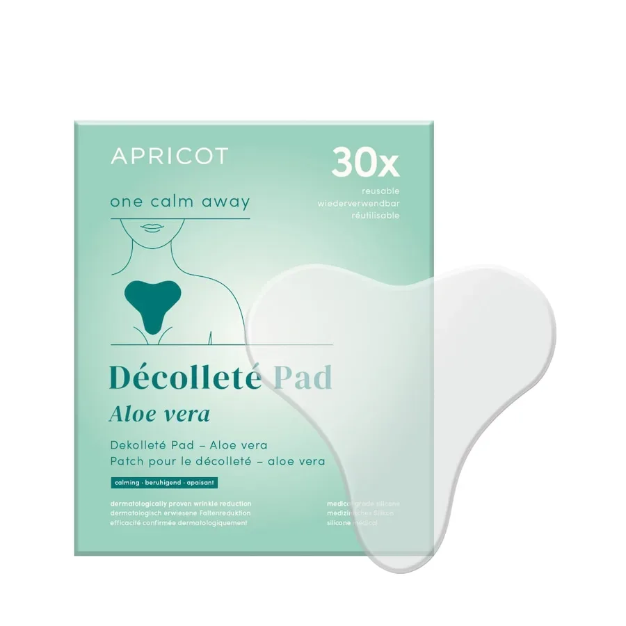 APRICOT Wiederverwendbares Dekolleté Pad mit Aloe Vera (1 Stk)
