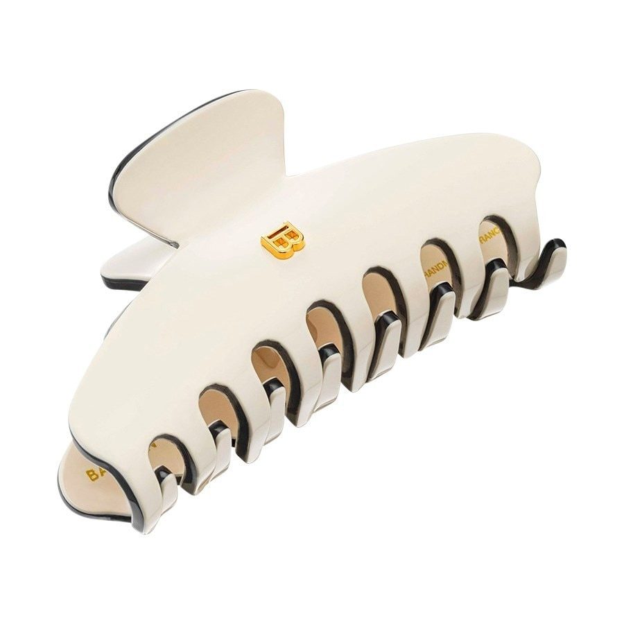 Balmain Hair Couture Cellulose Acetate Pince White Haarspangen & -klammern 1 ct