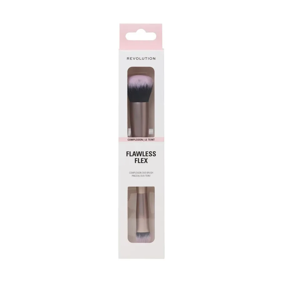 REVOLUTION Flawless Flex Duo Brush Puderpinsel 1 ct 1 Stück