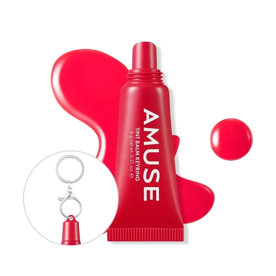 Amuse Care & Tint Balm Key Ring Lippenstifte 6 g 3 - HEALTHY CHERRY
