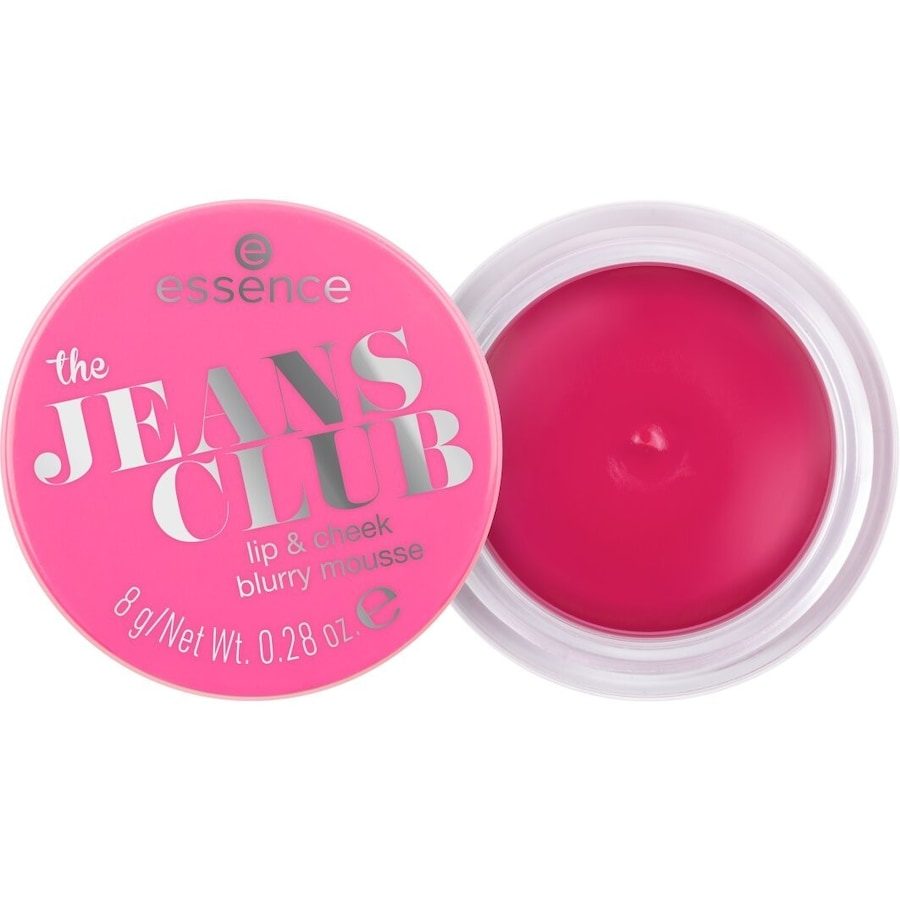 Essence The Jeans Club Lip & Cheek Blurry Mousse Blush 8 g 01 - PINK DREAMS & COOL JEANS