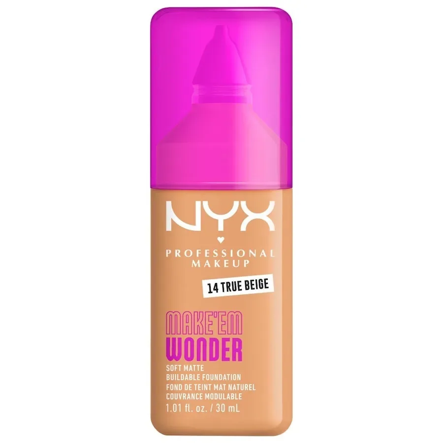 NYX-PROFESSIONAL-MAKEUP - Make 'EM Wonder Foundation, 30 ml,  True Beige